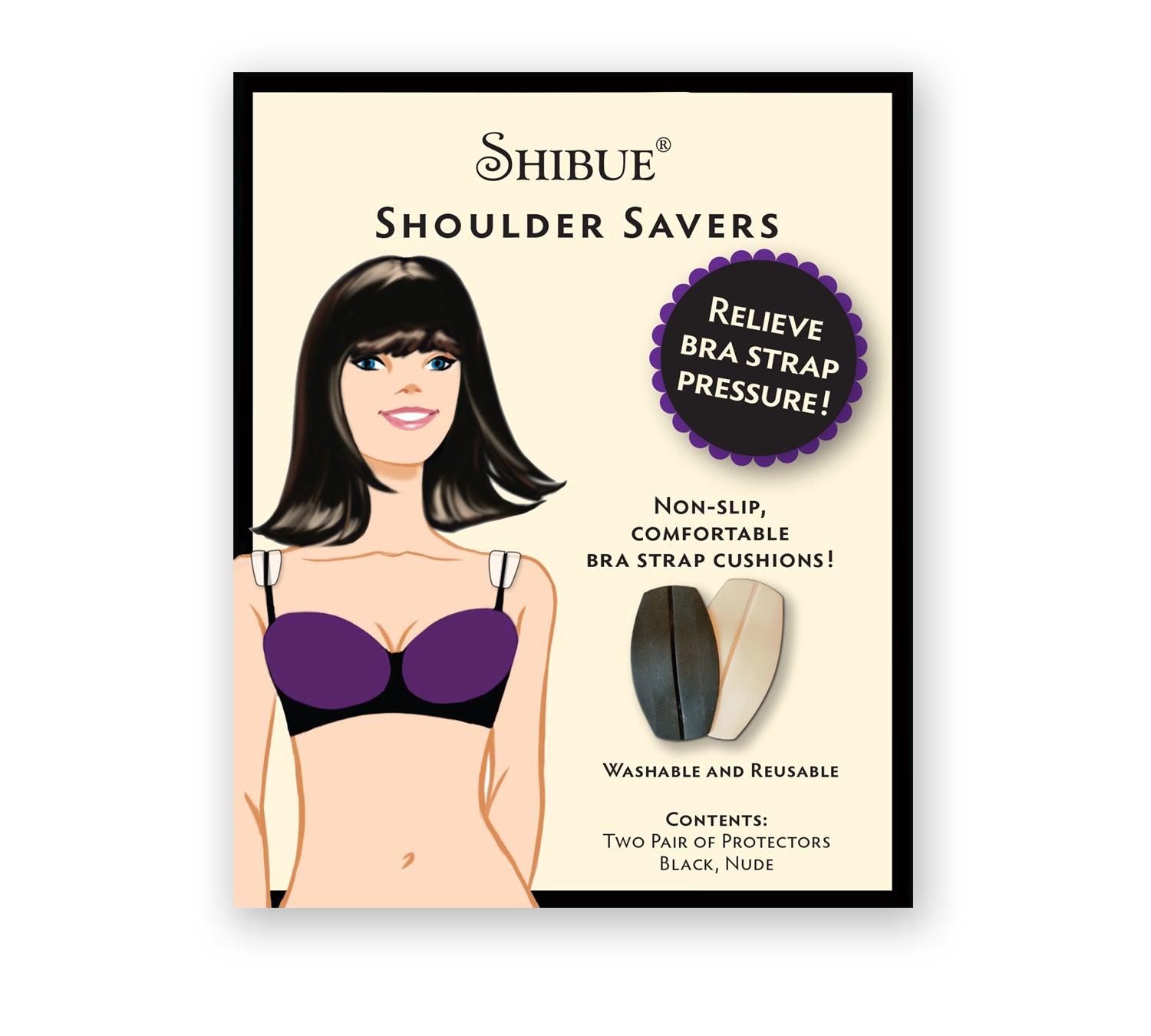 Cover Ups Silicone Shoulder Savers 2 Pack